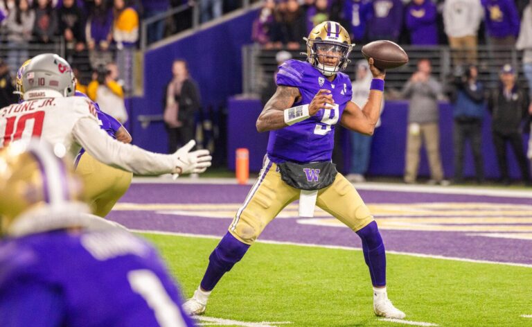 Michael Penix Jr. goes 2-0 against Cam Ward in Apple Cup – Huskies Wire