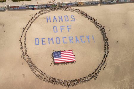 More than 1,000 ‘Hands Off’ anti-Trump protests hit cities across the US – The Guardian