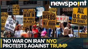 Protests erupt calling for Trump, U.S. to stay out of war in Middle East – USA Today