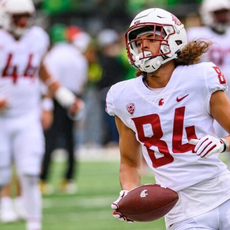 WSU’s Josh Meredith Not Stressing Over EA Sports College Football 25 Rating – Sports Illustrated