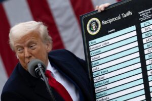 White House says Trump will go ahead with tariffs as nervous world awaits trade war – Reuters