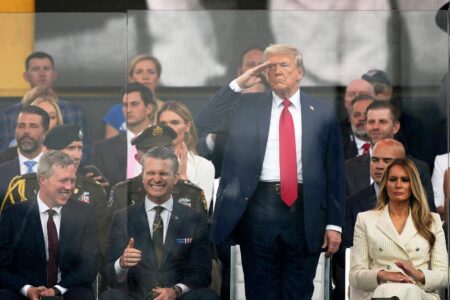 Where is Trump’s DC military parade taking place? See route, map – USA Today