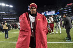 Commanders are hoping late round rookie can relieve Jayden Daniels of a burden he had to carry in 2024 – A to Z Sports