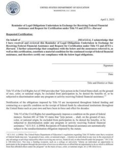 States ordered by U.S. Education Department to certify school DEI ban or lose funds – News From The States