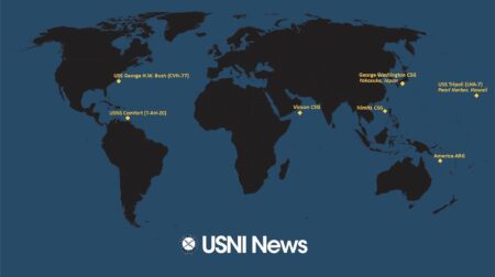 USNI News Fleet and Marine Tracker: June 16, 2025 – USNI News