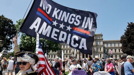 Millions across US turn out for ‘No Kings’ protests against Donald Trump – The Guardian