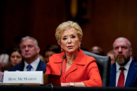 At McMahon’s confirmation hearing, it was the Education Department on trial – NPR