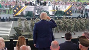 Trump back in Washington after NATO summit; president says U.S. and Iran will meet next week – NBC News