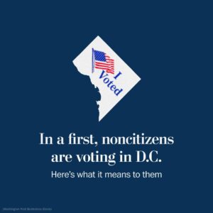It’s easy to vote in Washington, D.C., but it still doesn’t count – Center for Public Integrity