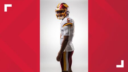Washington Commanders reveal alternate uniforms that nod to their Super Bowl glory – USA Today