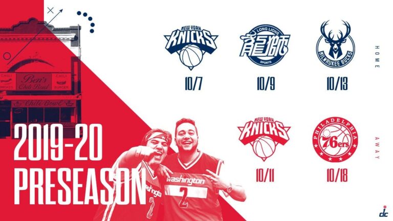 Washington Wizards Release Preseason Schedule – Sports Illustrated