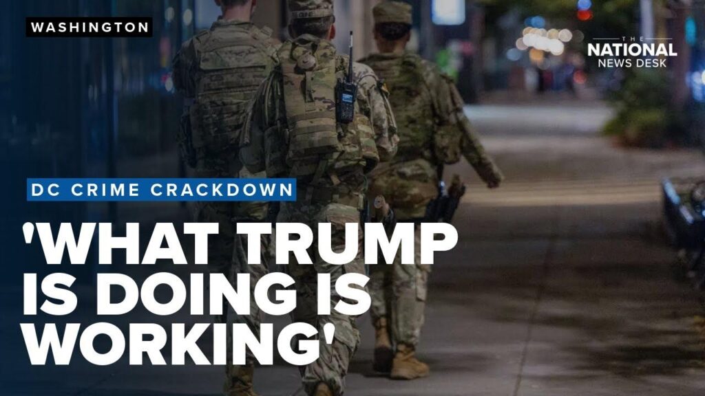 Trump crime crackdown deploys troops in Washington’s safest sites – The Business Standard