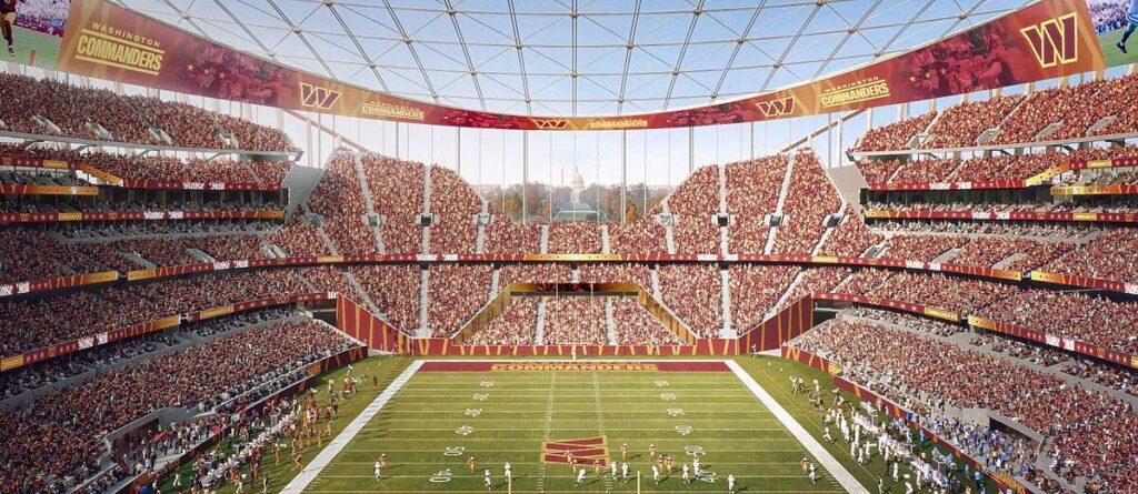 Washington Commanders: President Donald Trump threatens stadium block unless Commanders change name – BBC