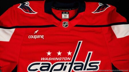 Washington Capitals Announce Coupang as Home and Third Jersey Patch Partner – NHL.com