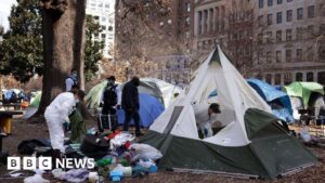 Trump demands homeless people ‘immediately’ move out of Washington DC – BBC