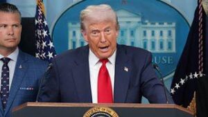 Trump visits police, military carrying out Washington crime crackdown – Reuters