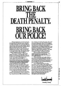 Trump says U.S. will seek the death penalty for murders committed in D.C. – CBS News