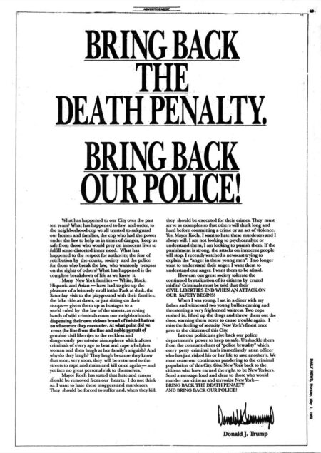 Trump says U.S. will seek the death penalty for murders committed in D.C. – CBS News