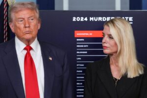 Trump makes false claims about crime in Washington DC as homeless camps are cleared – The Guardian
