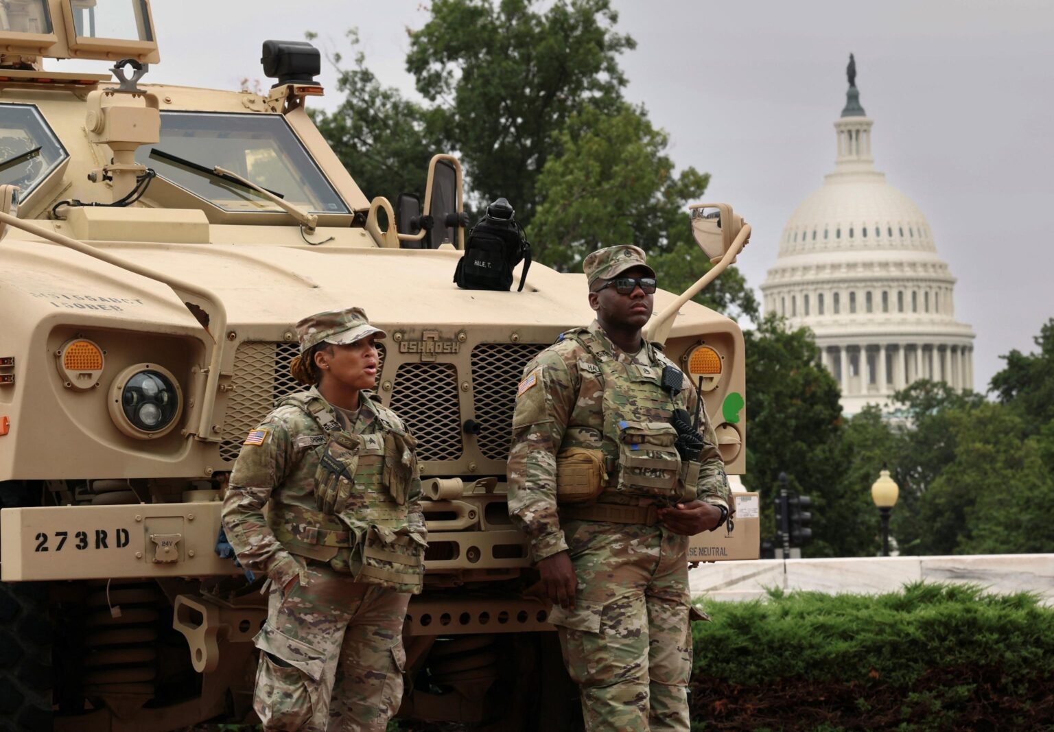 Three Republican-led states to send National Guard troops to DC – BBC