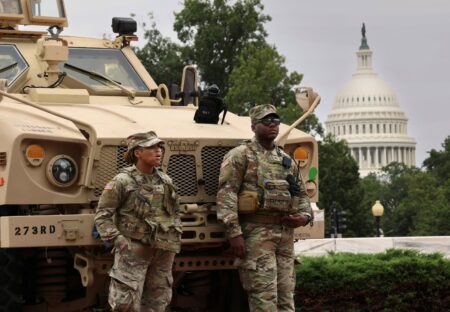 Three Republican-led states to send National Guard troops to DC – BBC