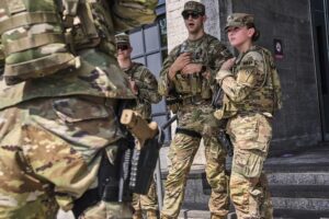 National guard start carrying firearms in DC as Trump says Chicago may be next | Washington DC – The Guardian
