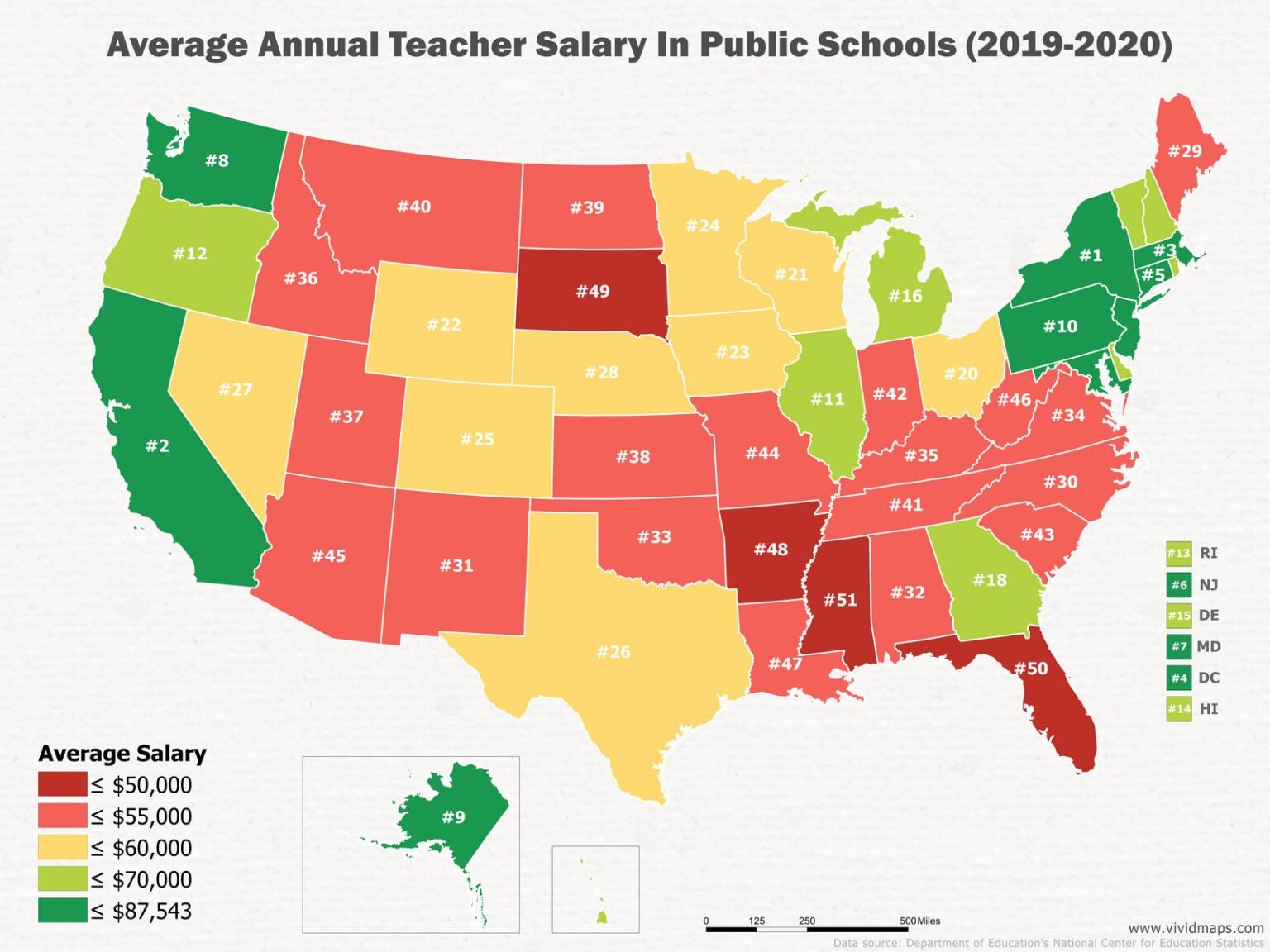 How Much Are Teachers Really Paid in the US? How much do teachers get paid in the US? – USAFacts