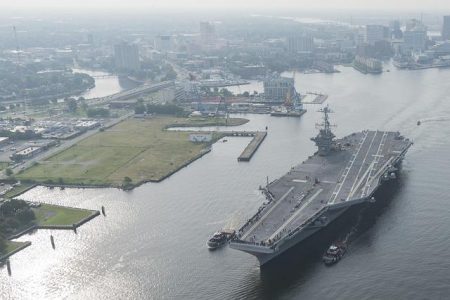 USS George Washington Heading West, Lincoln Deployment Nears 9 Months – USNI News